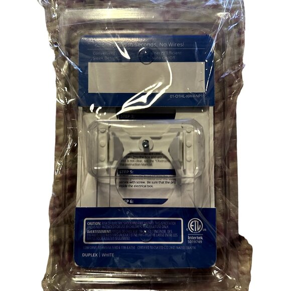 HelloLight Nightlight Wall Light Hello Light Night Light LED Duplex White - Picture 2 of 3